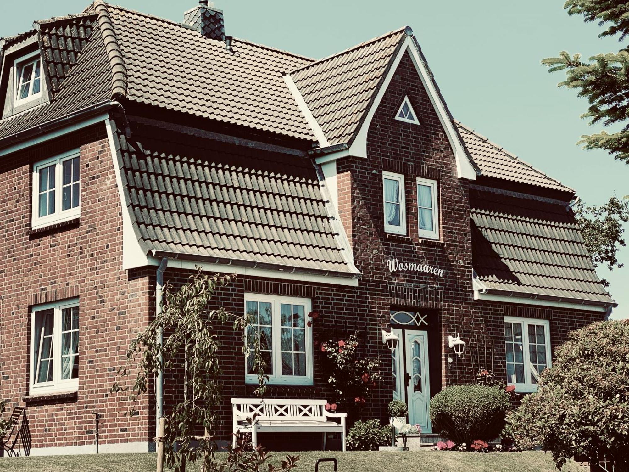 Pension Wosmaaren ノルドドルフ エクステリア 写真